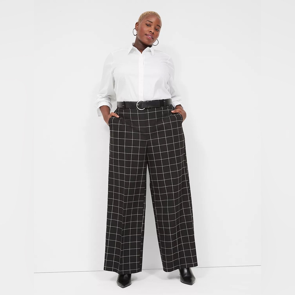 NWT Lane Bryant Drape Pants